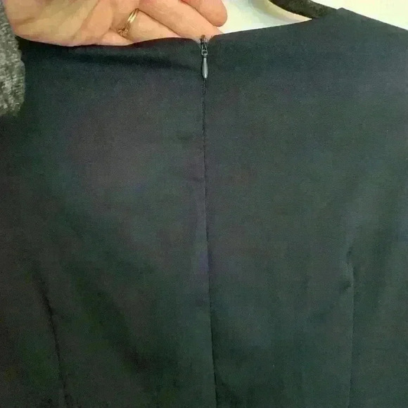 Lulus Plunge Neckline Long Sleeve Romper Womens Size M, Navy - Picture 10 of 13